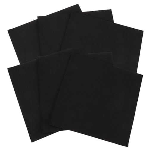 CRILSTYLEO 100st Dekorative Partyservietten Servietten Für Geburtstagsfeiern Partyzubehör Tischdekoration Zu Hause Partytischservietten Frühstücksservietten Tischzubehör Black Papier von CRILSTYLEO