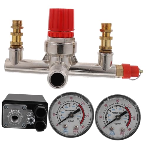 CRILSTYLEO 175PSI Druckluftkompressor Mit Druckregler Und Manometer Luftdruckregler Für Präzise Druckkontrolle Ideal Für Luftmatratzen Sportgeräte Und Mehr von CRILSTYLEO