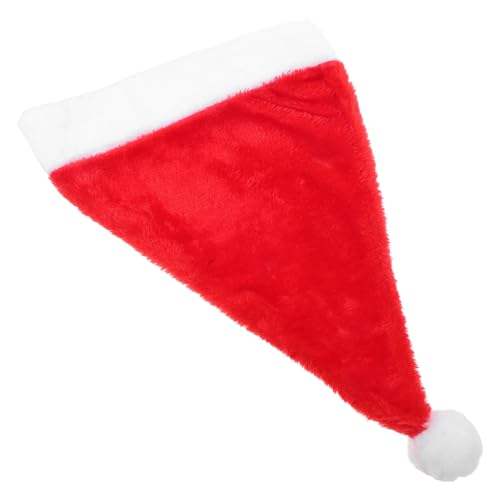 CRILSTYLEO 1Stk Weihnachtsmütze Weihnachtszwergdekorationen Weihnachtsaufkleber weihnachtsstirnband Kappe santa claus hat weihnachtsmannmützen weihnachtsbaum Weihnachtsdekorationen rot von CRILSTYLEO