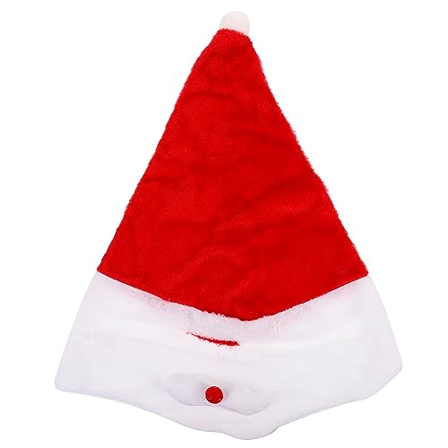 CRILSTYLEO 1stk Weihnachts Mann Hut Helm Wasserabdeckung Schneehelmabdeckung Kopfbedeckung Für Helm Skihelmabdeckung Helm Wasserdichte Abdeckung Helm Abdeckung Helmüberzug Samt Rot von CRILSTYLEO