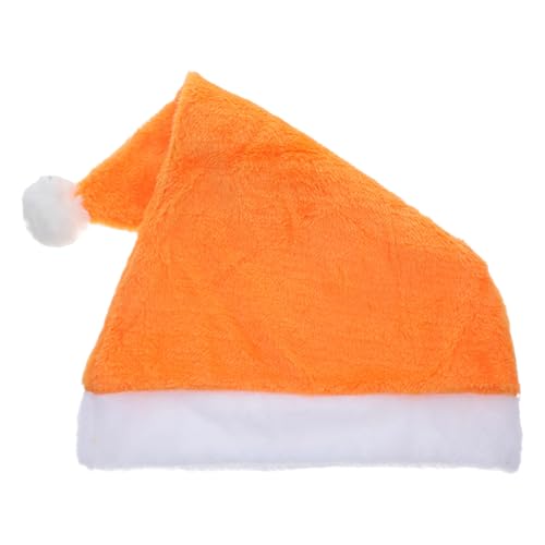 CRILSTYLEO 1stk Weihnachtsmütze-requisiten Orangefarbene Weihnachtsmützen Weihnachtsbrille Neuheit Weihnachts-hüpfburgen Partyhüte Für Erwachsene Weihnachtsbäume Weihnachtsgirlande Kappe von CRILSTYLEO