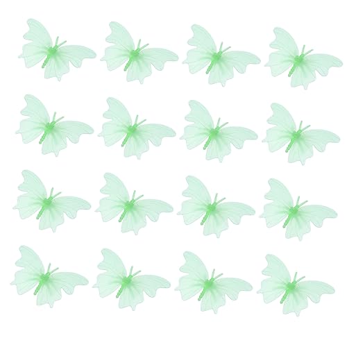 CRILSTYLEO 20St Leuchtende Aufkleber selbstklebende Wandtattoos für Kinderzimmer fluoreszierender Aufkleber leuchtende wandsticker tapetenablöser Wandtattoo für Zuhause Nacht Wandtattoo Green von CRILSTYLEO