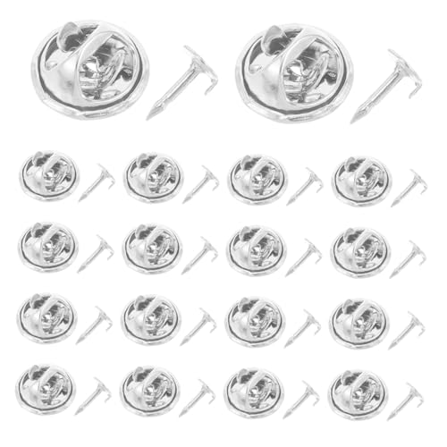 CRILSTYLEO 30 Sets Schmetterlingsschnallen Schalschnallen Krawatten Boutonniere Stifte Kupplungsstift Making Kit Pin Locking Rücken Pin Making Material Pin Maker Schmetterling Brosche Pin von CRILSTYLEO