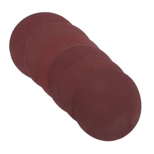 CRILSTYLEO 30-Teiliges Set Sandpapierblatt poliermittel polierpads schleifpapier set schleifscheibe schleifpads Schleifwerkzeug Winkelbohraufsatz Schleifpapier für Holzscheibe Brown von CRILSTYLEO