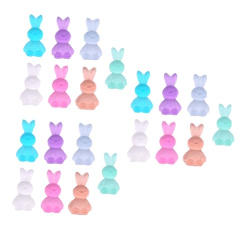 CRILSTYLEO 30st Nail Art Bunny Schmuck Nagel-aufkleber Nagelabziehbilder Selber Machen Strasssteine ​​für Nägel Osterhasenfigur Häschen-nagelaufkleber Jelly Strass Maniküre-stollen Harz von CRILSTYLEO