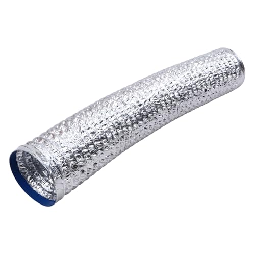 CRILSTYLEO Dunstabzugshaube aircot مكيف تبريد Schnappverschluss Luftdichtheit druckknopfverschluss op hose Aluminiumfolie kanal Küchenzubehör Trockner-Entlüftungsschlauch Luftschlauch Silver von CRILSTYLEO