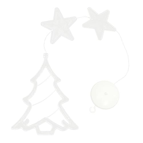 CRILSTYLEO Weihnachtsdekorationen Weihnachtsdekorationen Innen Pp LED Licht Für Weihnachten Leuchtender Engelsbaum Anhänger von CRILSTYLEO