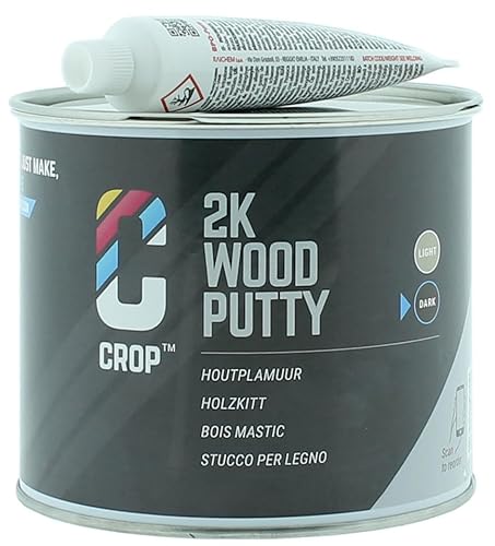 CROP 2K Holzspachtel BRAUN - 750ml Dose von CROP