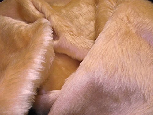 CRS Fur Fabrics Uni Fun Kunstfell Stoff Material Mink von CRS Fur Fabrics