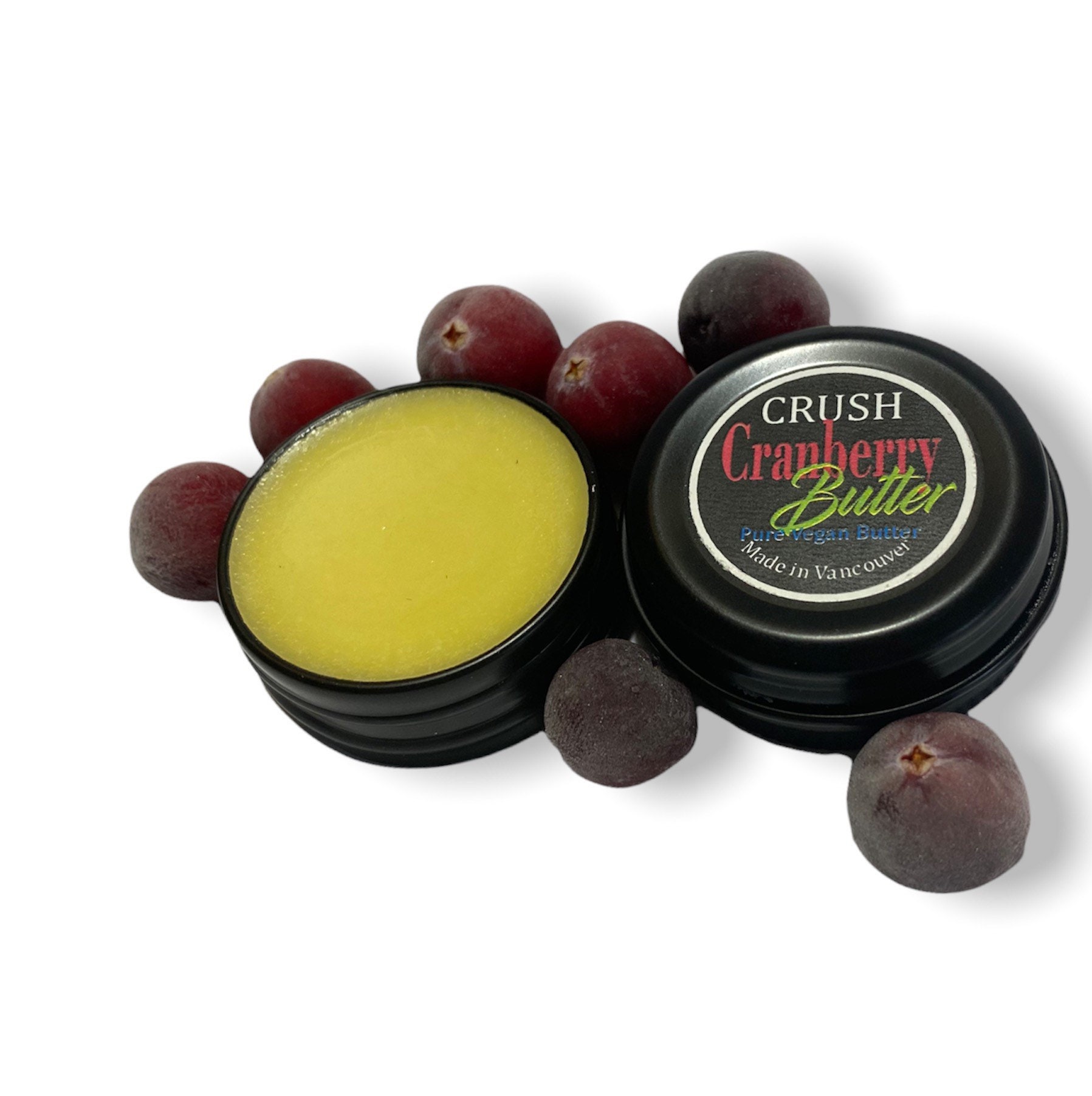 Cranberry Butter Bei Rauer, Trockener Haut, Rein Vegan Natürlich von CRUSHCOSMETICS