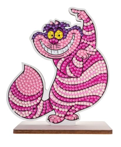 CRYSTAL ART Disney-Figur mit Diamanter, Motiv: Grinsekatze von CRYSTAL ART