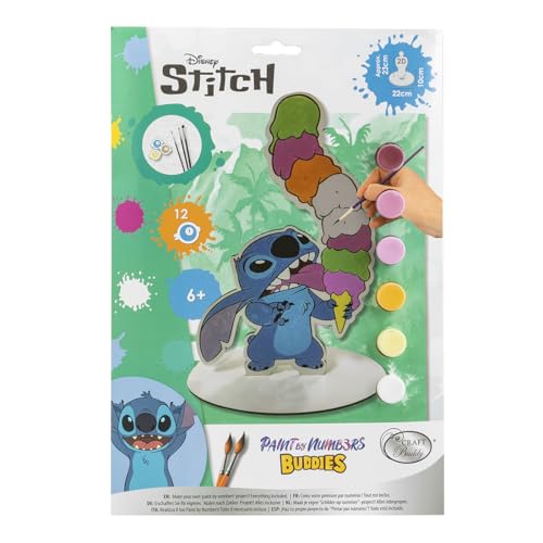 CRYSTAL ART Stitch Figur zum Bemalen von CRYSTAL ART