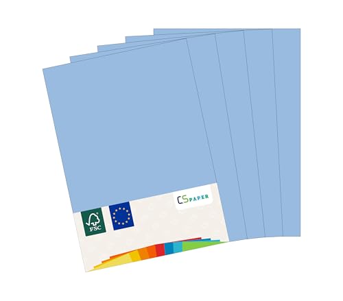 MADE IN EU 20 Blatt farbiges Papier VEILCHEN A4 80 g/m² CS Paper - Druckerpapier, Kopierpapier, Universalpapier zum Drucken, Basteln & Falten im Format DIN A4. Papier für den Heim- & Bürobedarf von CS Webkontor