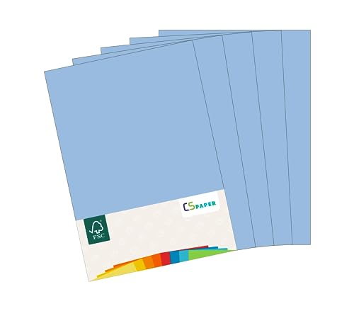 MADE IN EU 20 Blatt farbiges Papier VEILCHEN A4 80 g/m² CS Paper - Druckerpapier, Kopierpapier, Universalpapier zum Drucken, Basteln & Falten im Format DIN A4. Papier für den Heim- & Bürobedarf von CS Webkontor