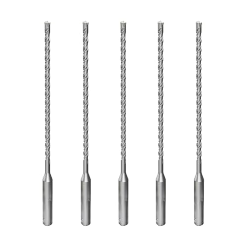 CSOOM SDS Plus Bohrhammer-Bits, 3/16 Zoll x 21 cm, professionelle Betonbohrer für Beton, Ziegel, Stein und Zementwände, 5 Stück von CSOOM