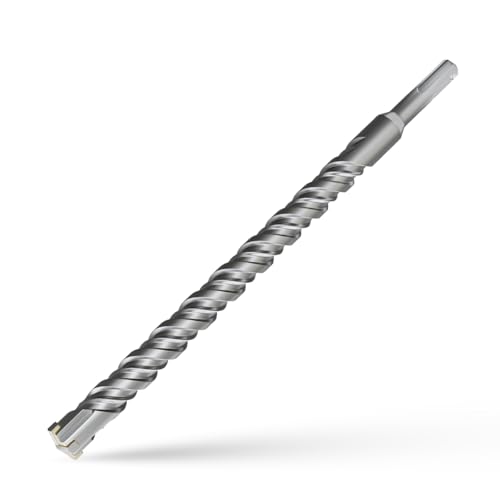 CSOOM SDS Plus Drehhammerbohrer, 1,9 x 31 cm, professioneller Betonbohrer für Beton, Ziegel, Stein und Zementwände von CSOOM