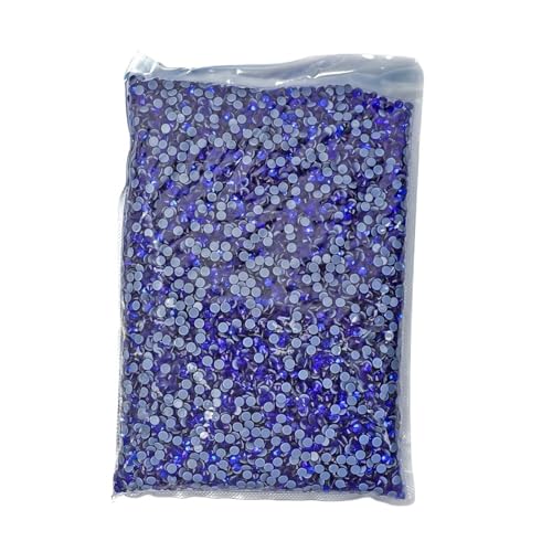 Hotfix Strasssteine 14400 Stück Hotfix-Strasssteine ​​SS6-SS20 Kristall-Hotfix-Strasssteine für Nagel Gesicht Kunst(Sapphire,SS20-14400pcs) von CSSHNL