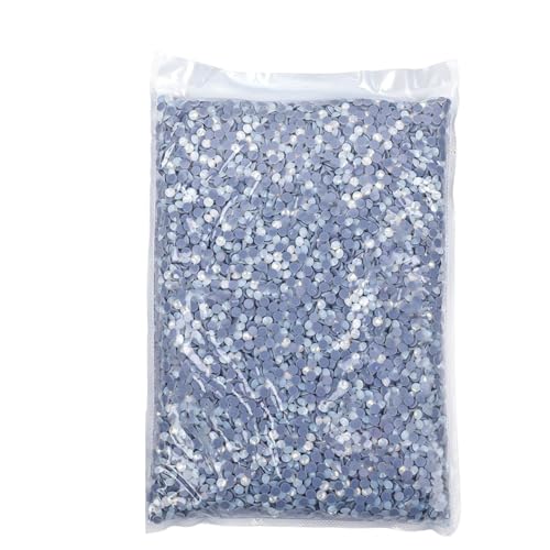 Hotfix Strasssteine 14400 Stück Hotfix-Strasssteine ​​SS6-SS20 Kristall-Hotfix-Strasssteine für Nagel Gesicht Kunst(White Opal,SS12-14400pcs) von CSSHNL