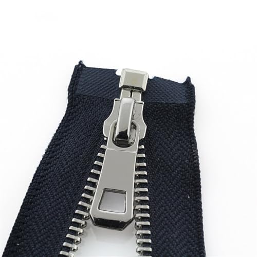 CSSQCSSUANB Reißverschlüsse, Ersatzreißverschluss Two Way Zip，Zip for Jacket，Heavy Duty Zip，Two Way Zip 2pcs Zipper 55/65/75cm Zipper for Clothes Garment Coats, Sewing Accessories Supplies(F,55CM-5#) von CSSQCSSUANB