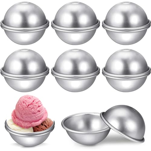 16 Stücke Seifenform Bath Bomb Molds, Bath Bomb Molds,Wady Metall-Formen für Badekugeln zum Selbermachen DIY Bad Bombe für Badekugeln von CSVZKIAY