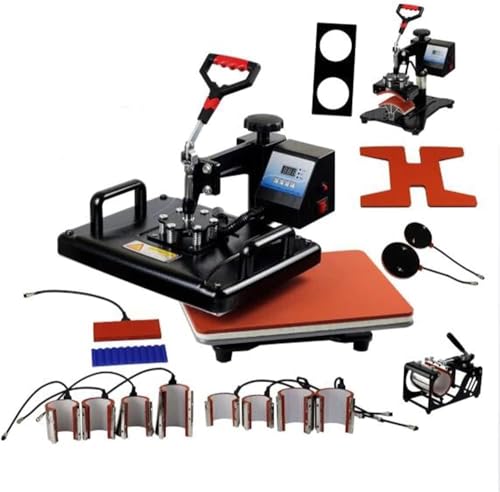 CSYQPDMBDL Transferpresse,Hitzepresse,Heißpresse, Digitale Sublimation, 360 Grad drehbar, professionelle Wärmeübertragung for T-Shirt, Mütze, T-Shirt-Pressmaschine CSYQPDMBDL Transferpresse,Hitzepresse,Heißpresse, Digitale Sublimation, 360 Grad drehbar, professionelle Wärmeübertragung for T-Shirt, Mütze, T-Shirt-Pressmaschine von CSYQPDMBDL