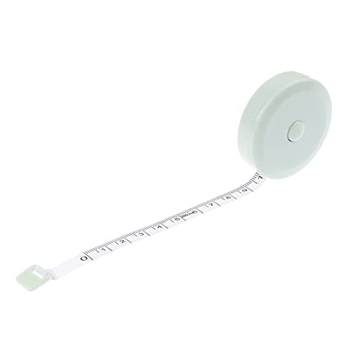 CTCOIJRN Maßband 1 Stück 150 cm/60 Zoll Maßband Tragbares einziehbares Lineal Kinder Höhenlineal Zentimeter Zoll Rollenband Handliches Maßband(B) von CTCOIJRN