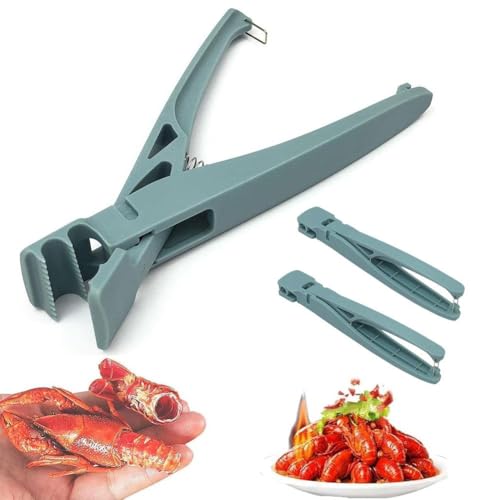 Krebschäler, Krebshucker, Krebs-Schwanz-Shucker, Krebs-Schaler, Werkzeug zum Schälen von gekochten Garnelenschwänzen, Krebsenschäler, Garnelenschäler, Krebs-Schaler, Meeresfrüchte-Werkzeug von CTDWNT