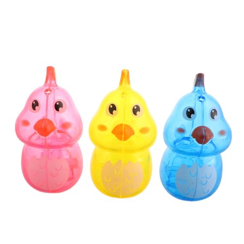 CTIRCHIU 3 Stück Vogelpfeifen Für Kinder, Aus Kunststoff, Verbessert Die Sprache Und Das Training Der Mundmuskulatur, Süßes Und Lustiges Design Für Kleinkinder, Für CTIRCHIU 3 Stück Vogelpfeifen Für Kinder, Aus Kunststoff, Verbessert Die Sprache Und Das Training Der Mundmuskulatur, Süßes Und Lustiges Design Für Kleinkinder, Für von CTIRCHIU