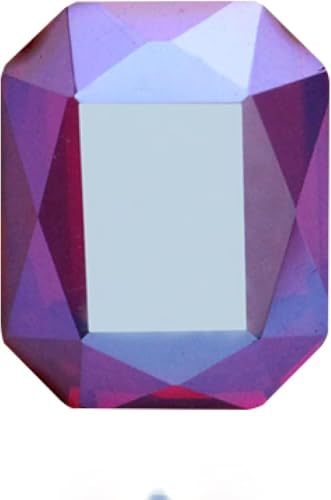 CTRSM Strasssteine ​​zum Aufnähen, 50 stücke Nail Art Zubehör Octagle Form Kleber Auf Nägel Strass Flatback K9 Strass Kristalle Steine(Purple,8x10mm 50pcs) von CTRSM