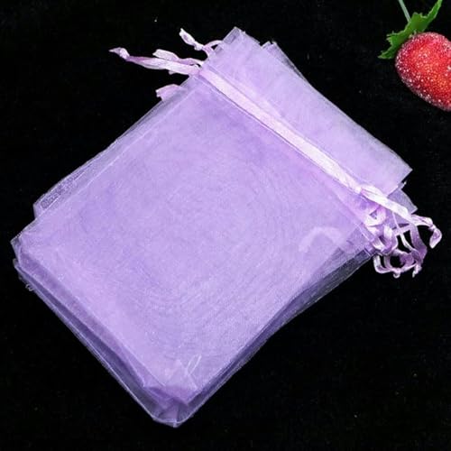 Organzabeutel, Kleine Kordelzugtasche, 50 stücke 5x7/7x9cm Kordelzug Organza Beutel Verpackung Tuch Stoff Beutel for Bijouterie Candy Hochzeit von CTRSM