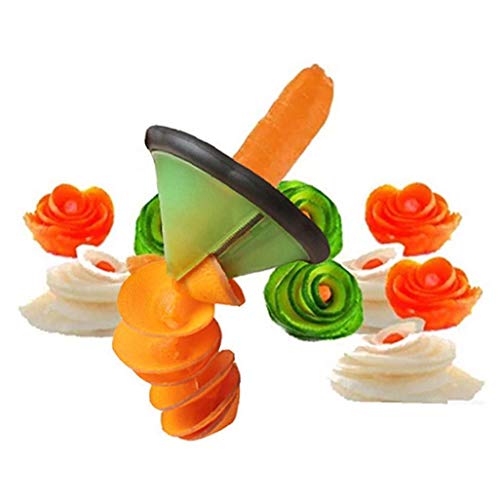 Obst Gemüse Möhre Gurke Spiral Slicer Schnitzen Küchenschneidwerkzeug Gemüse-Rollen Blumen-Slicer Shred Geräte von CULER