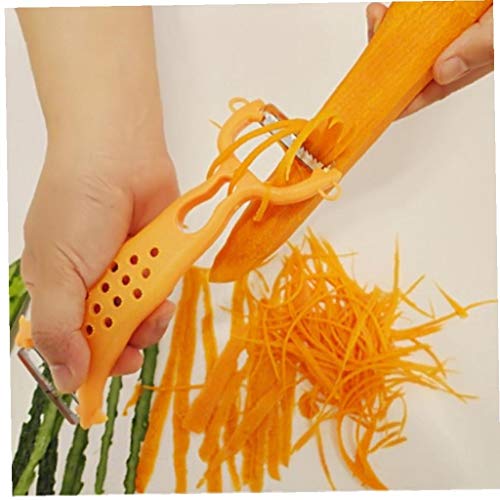 Küchenzubehör, Gemüse, Obst Schäler Julienne Cutter Slicer Peel Multifunktionswerkzeuge Küche Gadget zufällige Farbe von CULER