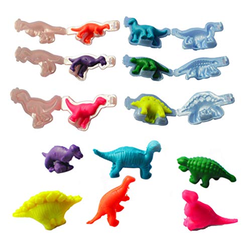 CVZQTE Pädagogisches Dinosaurier Spielzeug Werkzeugspiel Set Kinderspiel Modelliermasse Schönes Dressing Pädagogisches Spielzeug von CVZQTE