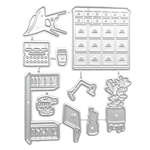 Metall-Stanzformen, Briefpapier, Prägeschablone, Stanzformen für die Kartenherstellung, Scrapbooking, Papierbasteln, DIY-Vorlage, handgefertigt von CVZQTE