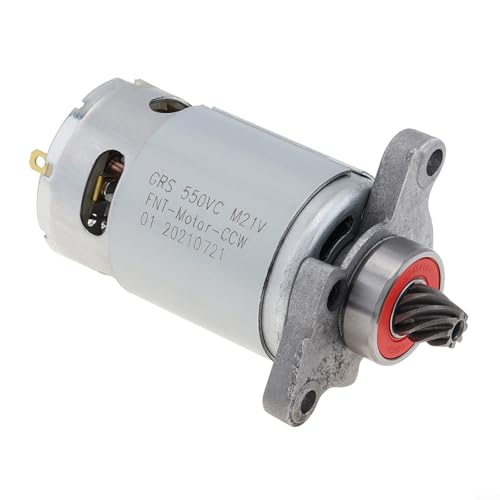 CWOQOCW RS550 8 Zähne Gleichstrommotor 21V mit konischem Getriebe für elektrische Säbelsäge Säbelsäge Handheld Schneiden Lithium Elektrische Säge von CWOQOCW