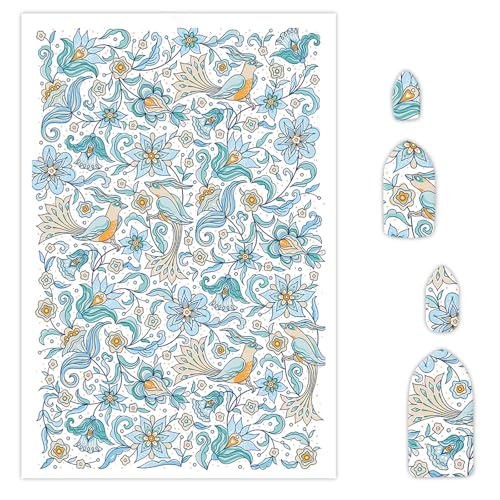 CYFUN DESIGN Pfau-Transferpapier für Polymerton, 10 Stück, Wassertransferblätter für Polymerton, Floralton, Transferpapier für Bastelarbeiten, Kunst, Schmuck, Ohrringe, Anhänger, Bastelbedarf, 14 x 8 CYFUN DESIGN Pfau-Transferpapier für Polymerton, 10 Stück, Wassertransferblätter für Polymerton, Floralton, Transferpapier für Bastelarbeiten, Kunst, Schmuck, Ohrringe, Anhänger, Bastelbedarf, 14 x 8 von CYFUN DESIGN