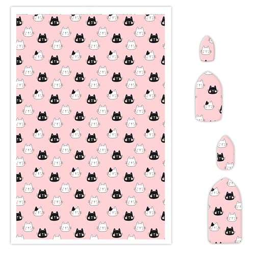 CYFUN DESIGN Transferpapier für Polymerton, niedliche Katzen, 10 Stück, Wassertransferblätter für Polymerton, Katzen-Ton, Transferpapier für Bastelarbeiten, Kunst, Schmuck, Ohrringe, Bastelbedarf, 14 CYFUN DESIGN Transferpapier für Polymerton, niedliche Katzen, 10 Stück, Wassertransferblätter für Polymerton, Katzen-Ton, Transferpapier für Bastelarbeiten, Kunst, Schmuck, Ohrringe, Bastelbedarf, 14 von CYFUN DESIGN