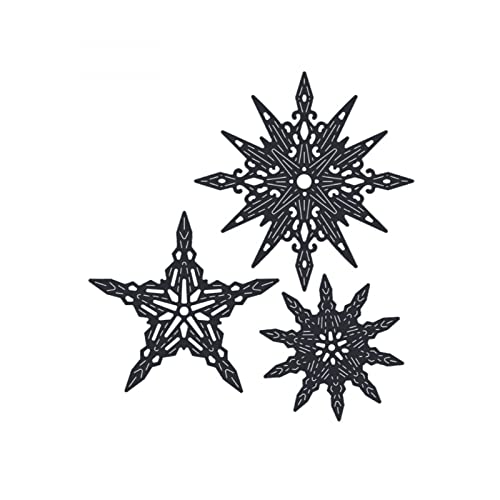 Eternal Stars Stanzformen für die Kartenherstellung DIY Scrapbooking Stanzformen aus Metall für Papierherstellung Scrapbooking Zubehör Prägeschablone Stanzformen Stanzschablone Formen Künstlerbedarf von CYFUN DESIGN