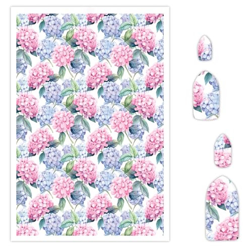 Hortensien-Makrophylla-Transferpapier für Polymerton, Aquarell-exquisite Blumen, Polymer-Ton, Transferpapier für Bastelarbeiten, Schmuck, Ohrringe, 14 x 8 cm, 10 Stück Hortensien-Makrophylla-Transferpapier für Polymerton, Aquarell-exquisite Blumen, Polymer-Ton, Transferpapier für Bastelarbeiten, Schmuck, Ohrringe, 14 x 8 cm, 10 Stück von CYFUN DESIGN