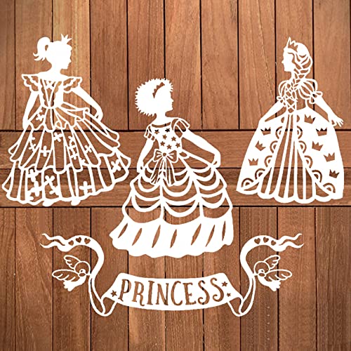 Prinzessin Tanzen Formen für Kartenherstellung DIY Scrapbooking Metall Stanzformen Stanzschablone Formen Kunstbedarf Metall Stanzformen Stanzschablone Formen Sammelalbum Fotoalbum Dekor Kunsthandwerk von CYFUN DESIGN