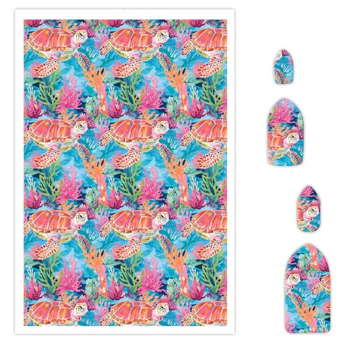 Schildkröten-Transferpapier für Polymerton, Wassertransferblätter für Polymerton, niedliches Tiermuster, Polymer-Ton, Transferpapier für Bastelarbeiten, Kunst, Schmuck, Ohrringe, 10 Stück, 14 x 8 cm Schildkröten-Transferpapier für Polymerton, Wassertransferblätter für Polymerton, niedliches Tiermuster, Polymer-Ton, Transferpapier für Bastelarbeiten, Kunst, Schmuck, Ohrringe, 10 Stück, 14 x 8 cm von CYFUN DESIGN