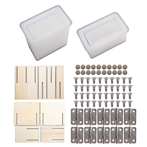 1 Set Zigarette Box Epoxy Harz Form Zigarette Lagerung Für Fall Silikon Form Handwerk Seife Gips Casting Werkzeug von CYILPR