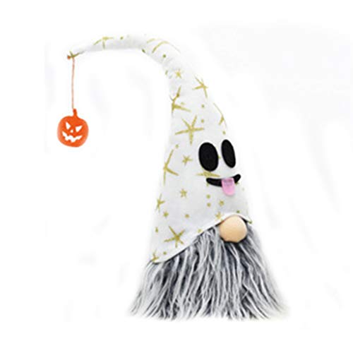 CYILPR Halloween-Zwerge, Plüsch-Dekoration, handgefertigt, Tomte, schwedische Nisse, skandinavische Ornamente, Tischdekoration, Geschenke von CYILPR