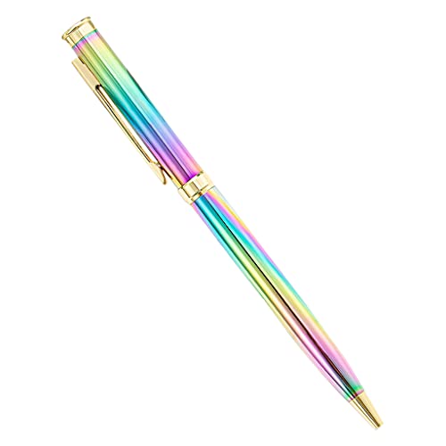 CYILPR Kugelschreiber, luxuriöser Metall-Kugelschreiber, 2-in-1-Eingabestift, Drehbewegung, tragbar, nachfüllbar, als Geschenk von CYILPR