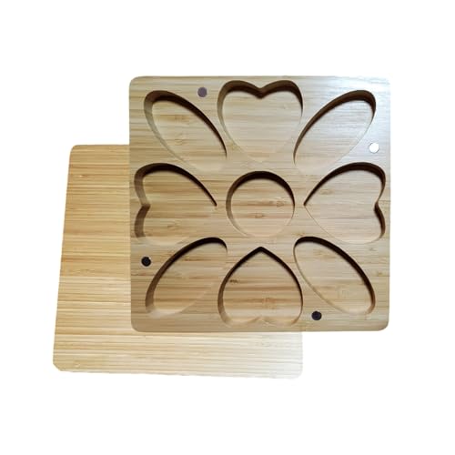 Holzperlenbretter zur Schmuckherstellung, zum Basteln, Perlen-Tabletts, Schmuckdesign-Matten, Holzstruktur für Halsketten und von CYILPR