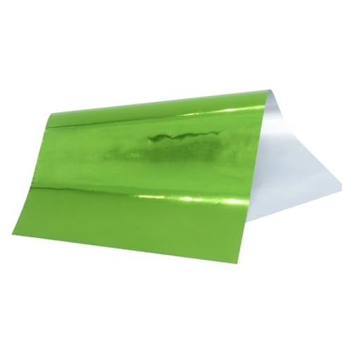 CYMMIYT Heißprägefolie Goldfarbene Heißprägefolie aus Papier, holografische Transfer-Laminierfolie for DIY-Kunsthandwerk, Geschenkkarten(Light Green) von CYMMIYT