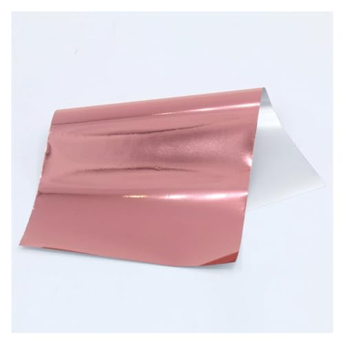 CYMMIYT Heißprägefolie Heißprägefolie Papier Glitzer Geschenkpapier Folie Feder 20 Stück for DIY Kunst Handwerk Scrapbook Geschenk, Laminierfolie(Pink) von CYMMIYT