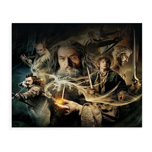 CYNOSKY GUANGFAN DIY Malen Nach Zahlen, The Lord Of The Rings DIY Digitale Leinwand Ölgemälde Geschenk für Kinder, Studenten, Erwachsene Anfänger- Filmplakat-A018 -Mehrere Größen von CYNOSKY