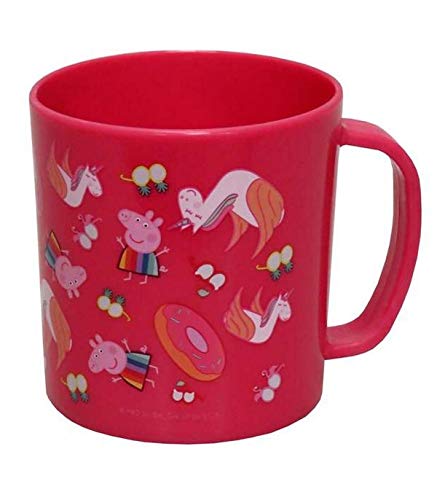 CYP Brands Peppa Pig Tasse aus Kunststoff, mikrowellengeeignet, Rosa von CYPBRANDS