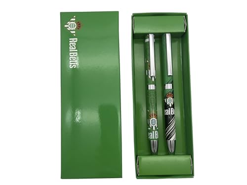 CYPBRANDS Kugelschreiber Betis Set mit Zwei Metallkugelschreibern in Box, Metall, grün, Estandar von CYPBRANDS